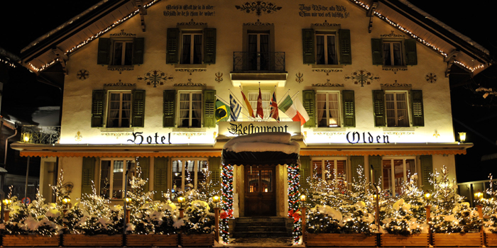 Hotel Olden, Promenade 35, CH-3780 Gstaad, Switzerland.
