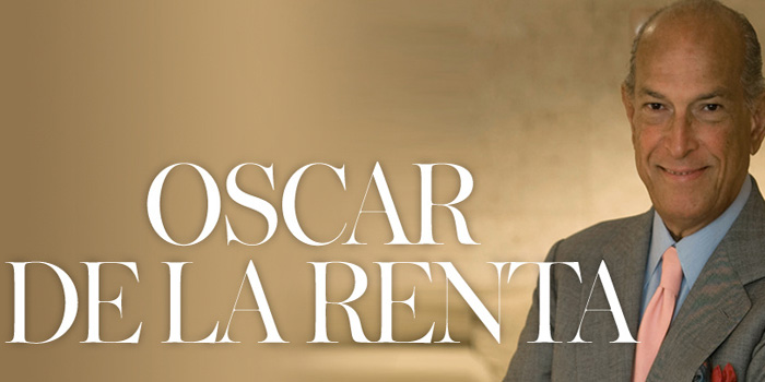 Oscar de la Renta.