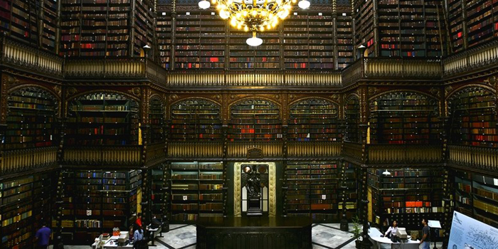 Royal Portuguese Reading Room, Rio de Janeiro, Brazil.