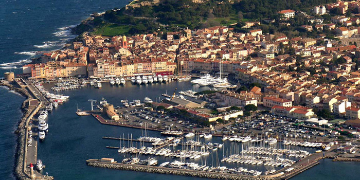 Saint-Tropez - in the Var department of the Provence-Alpes-Côte d'Azur region of southeastern France.