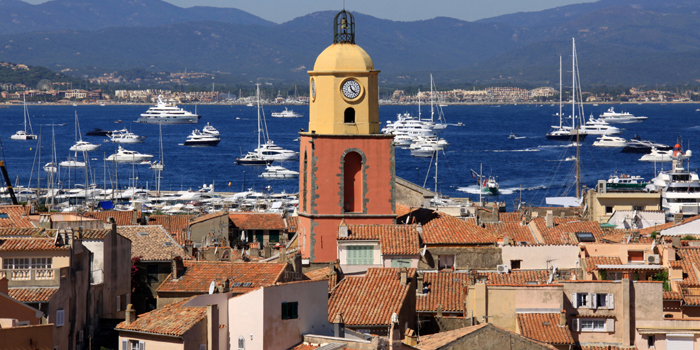 Saint-Tropez - in the Var department of the Provence-Alpes-Côte d'Azur region of southeastern France.