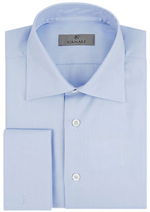 Canali Herringbone Shirt.