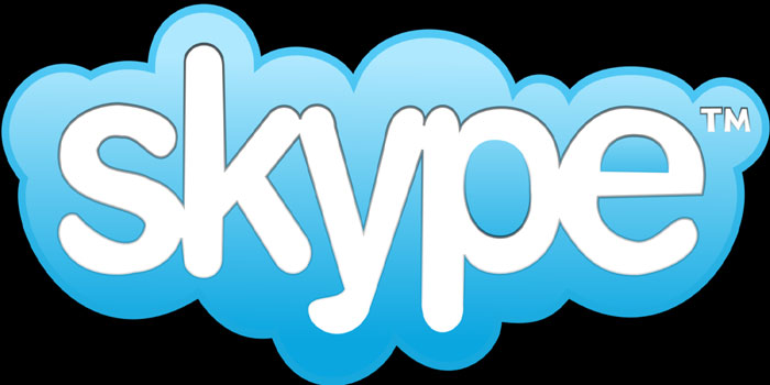 Skype - proprietary voice-over-IP service and software application. Allows users to communicate with peers by voice using a microphone, video by using a webcam, and instant messaging over the Internet.