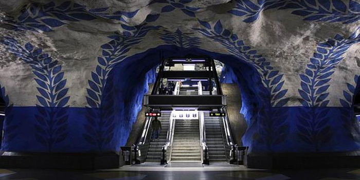 Stockholm Tunnelbana, Sweden.