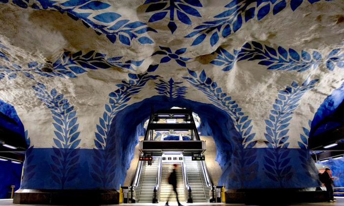 Stockholm Tunnelbana, Sweden.