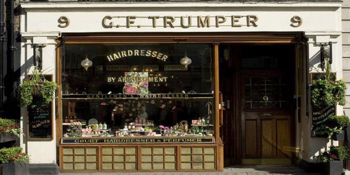 Court Hairdresser & Perfurmer Geo. F. Trumper, 9 Curzon Street, London W1J 5HQ, England, U.K.