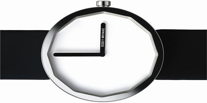 The modernist 'Twelve' watch line from Issey Miyake is designed by Naoto Fukasawa.