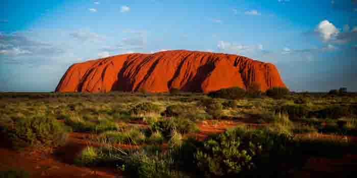 Uluru-Kata Tjuta National Park, Northern Territory, Australia.
