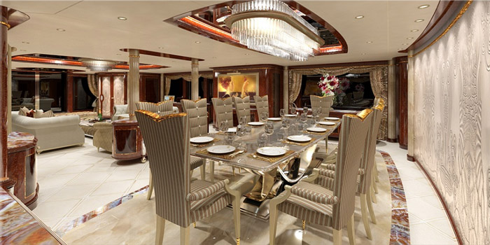 Top 50 Best High End International Luxury Yacht Interior Decorators Designers