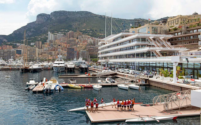 The NEW Lord Norman Foster-designed clubhouse for the Yacht Club de Monaco. Opened on June 23, 2014.