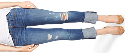Hudson Jeans 'Muse' Cuff Crop Women's Jeans: US$172.99.