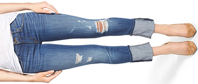 Hudson Jeans 'Muse' Cuff Crop Women's Jeans: US$172.99.