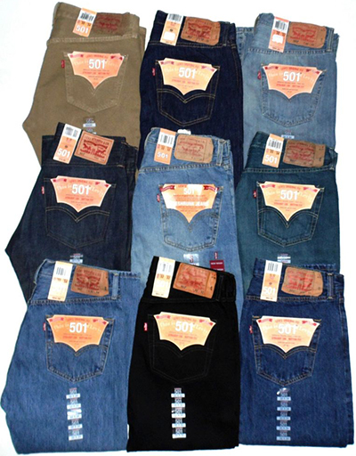 Levi's men's 501 Original Jeans.