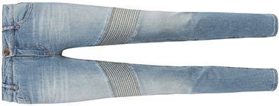 'Orange J Oslo' | Stretch Cotton Blend Moto Women's Jeans by BOSS Orange: US$225.