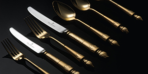 Clive Christian Empire Flame cutlery.