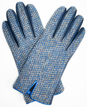 Dashing Tweeds Harris Gloves Leather and Harris Tweed: £185.