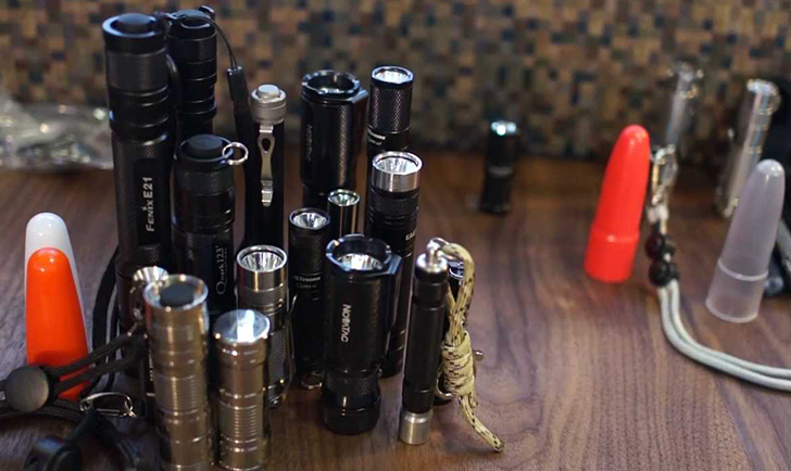 The best LED flashlights i use for EDC work duty that are bright & dependable - YouTube.