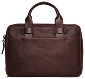 Timothy Everest Troubadour Brown Slim Briefcase: £650.