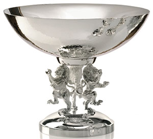 Hamilton & Inches sterling silver centrepiece bowl: £10,950.