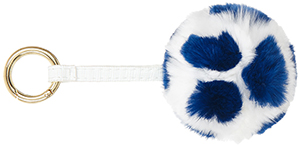 House of Holland women's Furry Ball Charm/ White: £45.