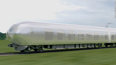 Invisible trains to speed through Japan.