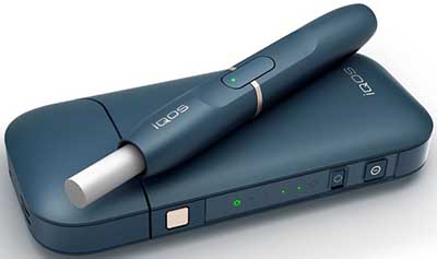 iQos cigarette English review.