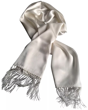 Maison Martin Margiela women's silk scarf: €144.