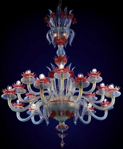 Murano-Lite Ducale Grance chandelier: €14,019.39.