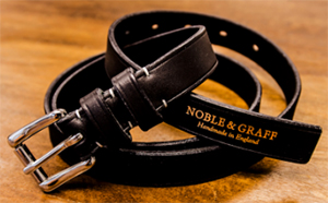 Noble & Graff men's Saddle style Leather Belt: £140.