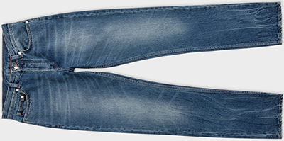 Paul Smith Men's Light Blue Vintage-Wash Jeans: 365.