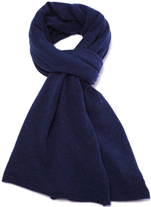Pickett men's plain cashmere shawls: £260.