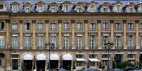 Ritz Paris, 15 Place Vendôme, 75001 Paris, France. Reopened after €400m facelift on June 6, 2016!