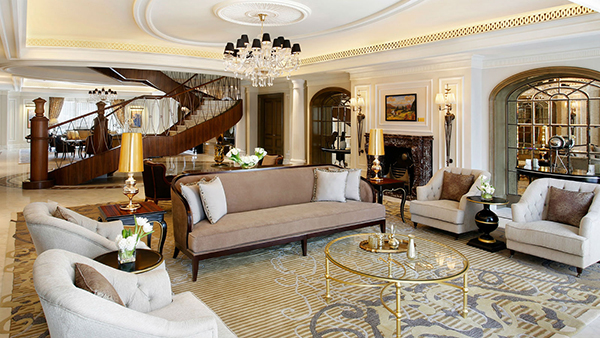 Sir Winston Churchill Suite at The St. Regis Dubai, Al Habtoor City, Sheikh Zayed Road, Dubai, U.A.E.