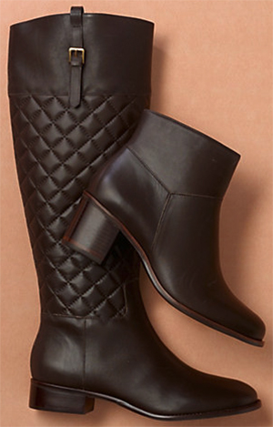 Talbots Tamera Quilted Boots: US$199.99.