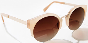 Uterqüe women's Round Glasses sunglasses: £80.
