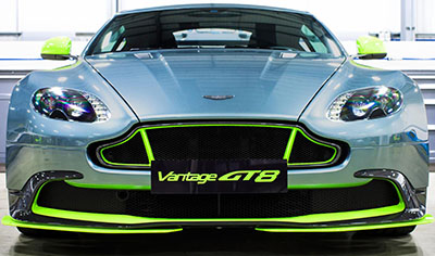 Aston Martin Vantage GT8.