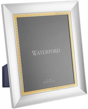 Waterford Lismore Lace Gold 8×10 Picture Frame: US$100.