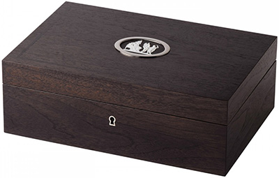 Wedgwood & Bentley Sterling Jewellery Box: US$5,750.