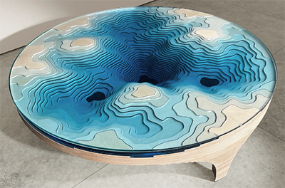 Abyss Horizon Coffee Table.