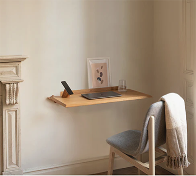 Woodendot Alada floating desk - Oak: US$672.