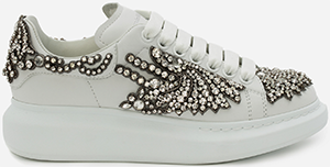 Alexander McQueen Oversized women's Sneaker in Optical White: US$1,620.