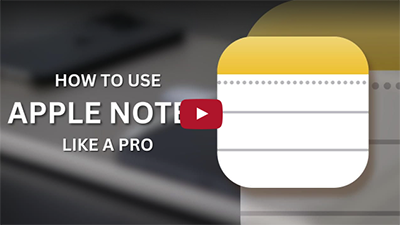 How to use Apple Notes like a pro - 7 Features You Need To Know. YouTube 8:22.