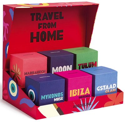 Assouline Travel From Home Scented Candle Set: €470.
