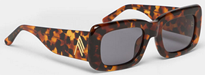 The Attico 'Marfa' tortoise shell sunglasses: €230.