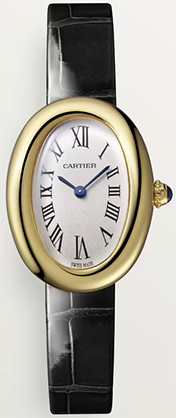 Baignoire de Cartier watch, small model, quartz movement. 18K yellow gold: US$11,500.