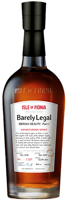 Barely Legal whisky: DKK750.