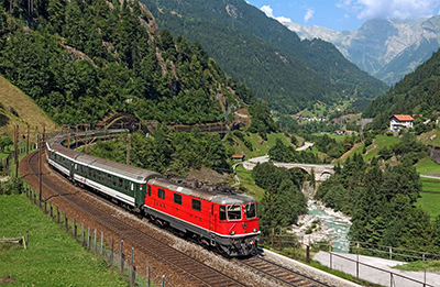 Rail route of the month: Basel to Locarno, the slow Swiss Alps classic. Image Courtesy Maurizio Messa.