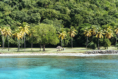 Mustique beach on the western side of the island. Image Courtesy: Stefan Schäfer, Lich (Stefan2901).