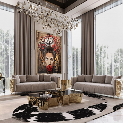 Boca Do Lobo: A Majestic Villy by Mai Saad Interiors.