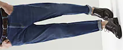 Brunello Cucinelli Lightweight comfort cotton denim carrot fit five-pocket trousers: US$1,095.